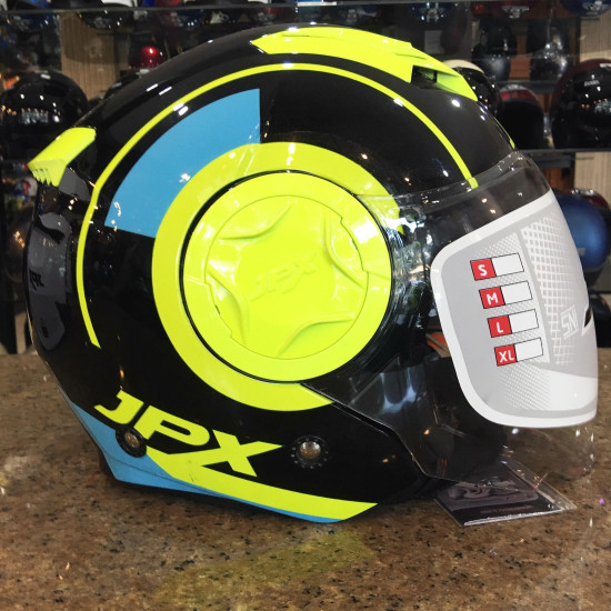 JPX MX-729 BLACK/YELLOW (L)