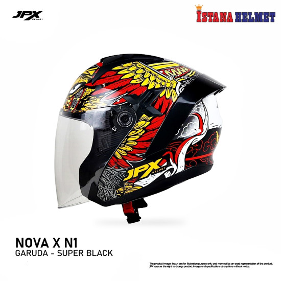 JPX NOVA X # N1 BLACK (L)