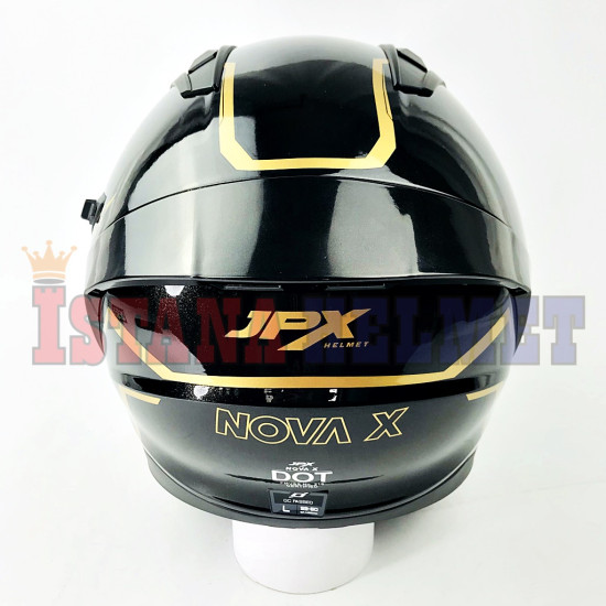 JPX NOVA X SEMI MOTIF BK/GD (L)