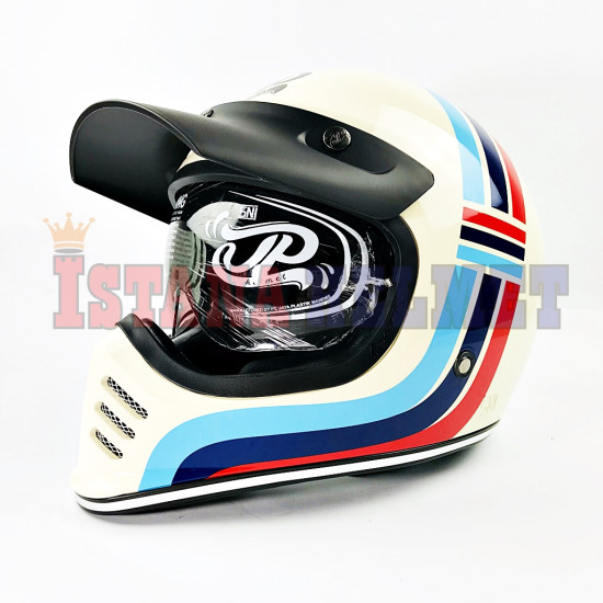 JPX SIGNATURE # SG 01 WH CRM/BK (L)