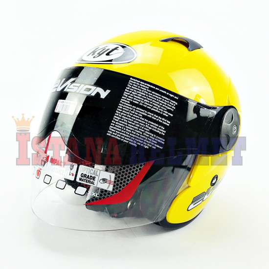 KYT 2 VISION CRIMSON YELLOW (M)