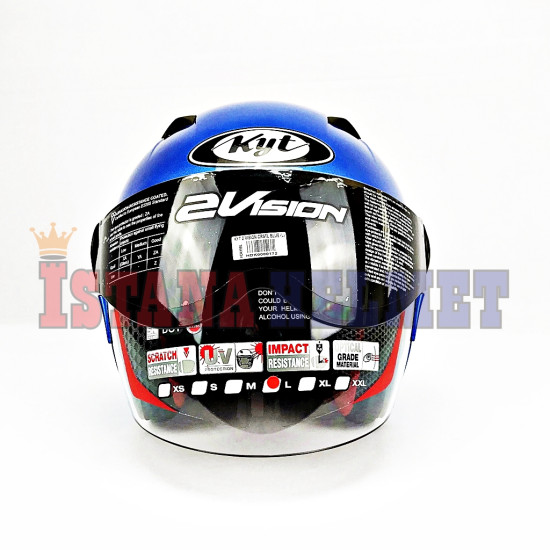 KYT 2 VISION CRSTL BLUE (L) KYT 2 VISION CRSTL BLUE (L)