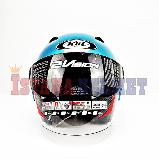 KYT 2 VISION ICE BLUE (L) KYT 2 VISION ICE BLUE (L)