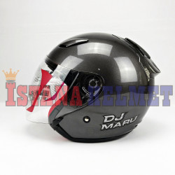 KYT DJ-MARU GUNMETAL (L)