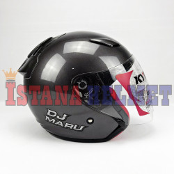 KYT DJ-MARU GUNMETAL (L)