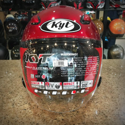 KYT DJ-MARU RED MARON (XL)