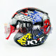 KYT DJ MAXI R #04 BLACK/RED (M)