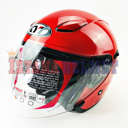 KYT DJ MAXI FIRE RED (L)