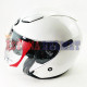 KYT DJ MAXI R WHITE (M)