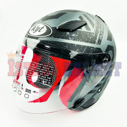 KYT DJ-MARU #16 MATT ALL/BK (L)