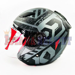 KYT DJ-MARU #16 MATT ALL/BK (L)