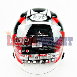 KYT DJ-MARU # BK/RD (M)