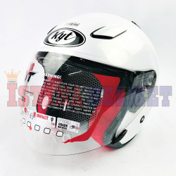 KYT DJ-MARU WHITE PEARL GOLD (L)