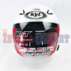 KYT DJ-MARU WHITE PEARL GOLD (L)