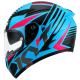 KYT FALCON FR # RADIANT SKY BL/FUXIA (M) KYT FALCON FR # RADIANT SKY BL/FUXIA (M)