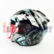 KYT GALAXY FLAT VSR # BK/AQUA (M)