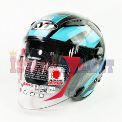 KYT GALAXY FLAT R # ASYMETRIC BK/BL (L)