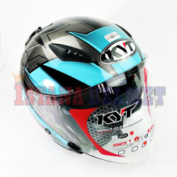 KYT GALAXY FLAT R # ASYMETRIC BK/BL (M)