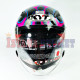 KYT GALAXY FLAT R # FLAME BK/FUXIA (XL)