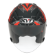 KYT GALAXY FLAT R # MATRIX BK MT/RD (M)