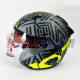 KYT GALAXY FLAT R # NEON G.GRY MT/YL (L)