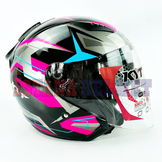 KYT GALAXY FLAT R # WAVES BK/GM (L)