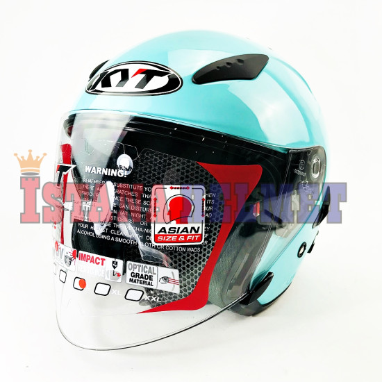 KYT GALAXY FLAT VSR AQUA BLUE (L)