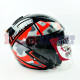 KYT GALAXY FLAT VSR # BK/RD FL (XL) KYT GALAXY FLAT VSR # BK/RD FL (XL)
