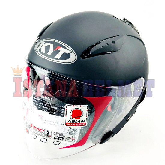 KYT GALAXY FLAT VSR BLACK MT (M)