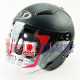 KYT GALAXY FLAT VSR BLACK MT (L)