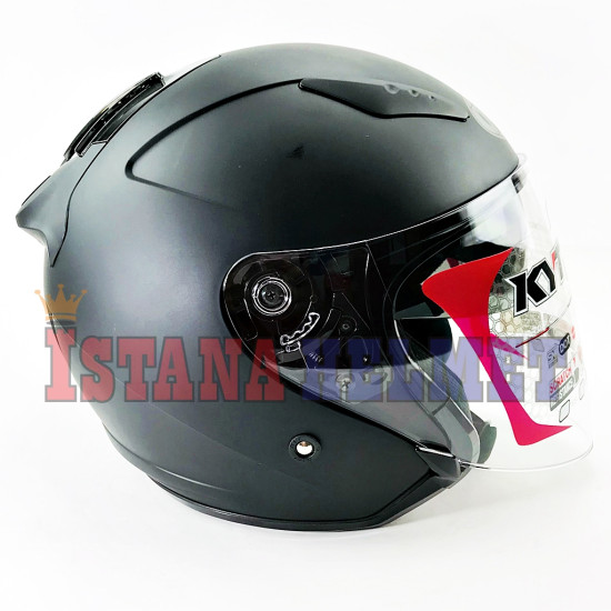 KYT GALAXY FLAT VSR BLACK MT (XL)