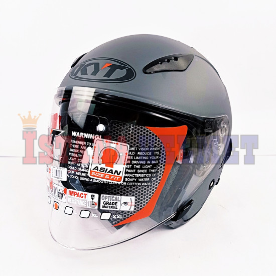 KYT GALAXY FLAT VSR G.GREY MT (M)