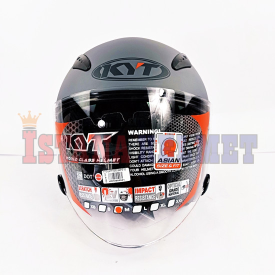 KYT GALAXY FLAT VSR G.GREY MT (M)