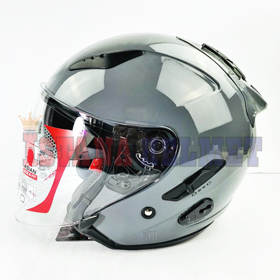 KYT GALAXY FLAT VSR G.GREY (XL)