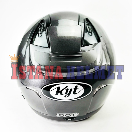 KYT GALAXY FLAT VSR GUNMETAL (XL)