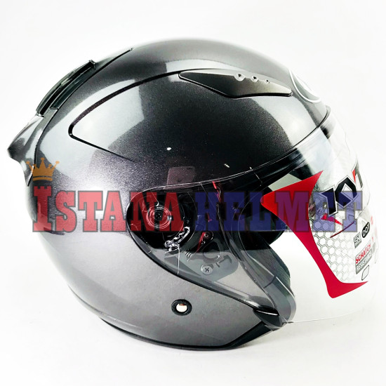 KYT GALAXY FLAT VSR GUNMETAL (M)