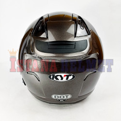 KYT GALAXY FLAT VSR GUNMETAL (L)