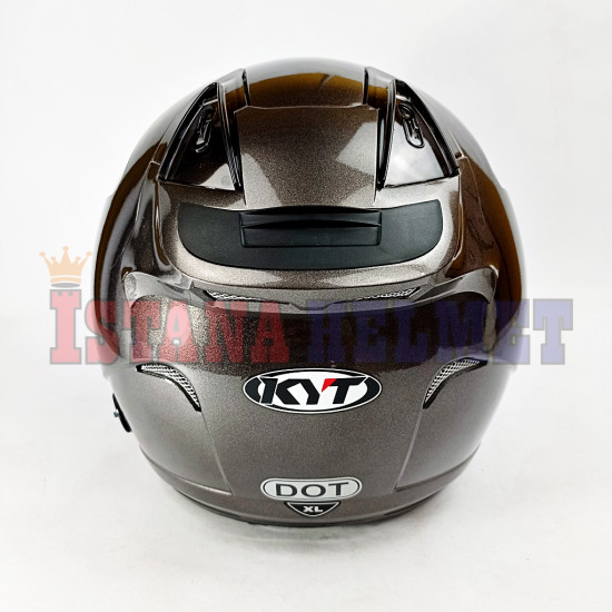 KYT GALAXY FLAT VSR GUNMETAL (XL)
