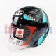 KYT GALAXY FLAT VSR # MATRIX BK MT/AQUA (M)