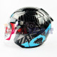 KYT GALAXY FLAT VSR # NEON GM/BL (L)