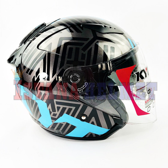 KYT GALAXY FLAT VSR # NEON GM/BL (M)