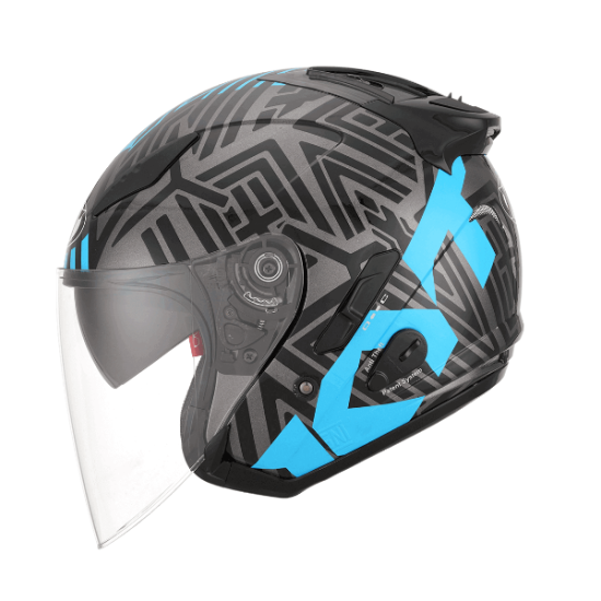 KYT GALAXY FLAT VSR # NEON GM/BL (M)