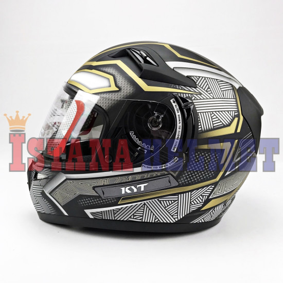 KYT K2 RIDER SE # BK PANTHER BK DF (L) KYT K2 RIDER SE # BK PANTHER BK DF (L)