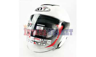 Harga Helm KYT Kyoto putih Harga Helm KYT Kyoto putih