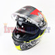 KYT NF-R # STEEL FLOWER YLW (L)