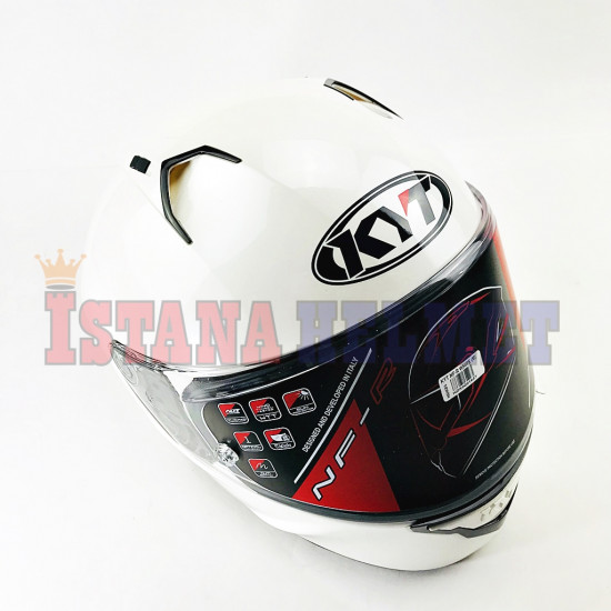 KYT NF-R WHITE (M)