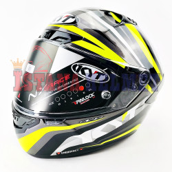 KYT NX-RACE # MOOD YELLOW FLO (L)