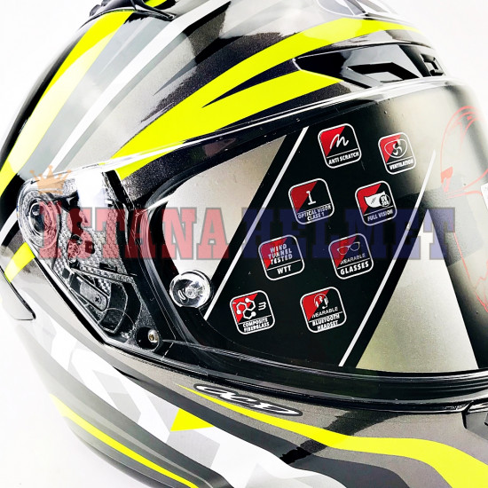 KYT NX-RACE # MOOD YELLOW FLO (L) KYT NX-RACE # MOOD YELLOW FLO (L)