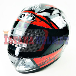 KYT R-10 # BK/WH/RD (XL)