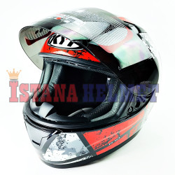 KYT R-10 # BK/WH/RD (XL)